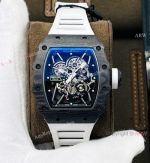 RM Factory Replica Richard Mille RM35-02 Rafael Nadal Watch NTPT Case White Rubber Strap